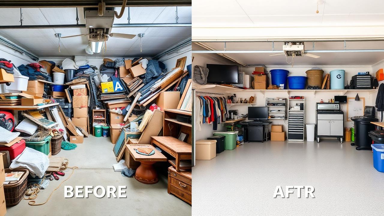 Before and after junk removal 1